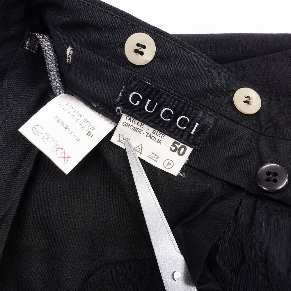 GUCCI グッチ トムフォード期 スラックス パンツ タック