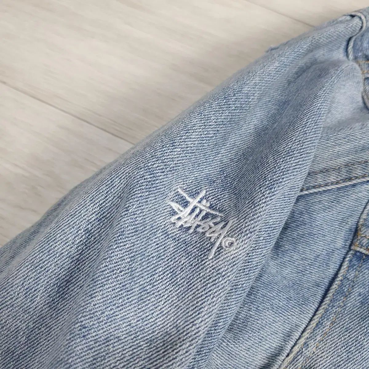 レディース STUSSY STUSSY(ステューシー) デニム クロップドジャケット