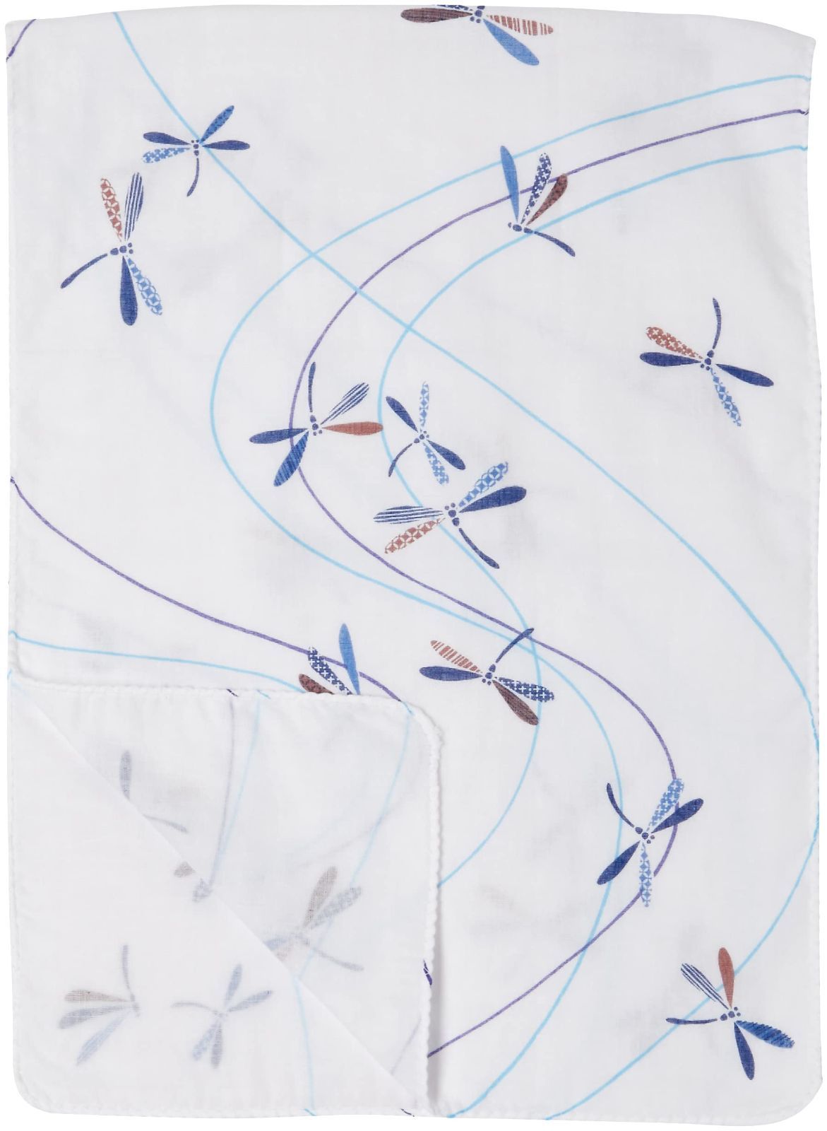 とんぼ ふくこい ふんわり二重ガーゼ手拭い 約32 89 cm