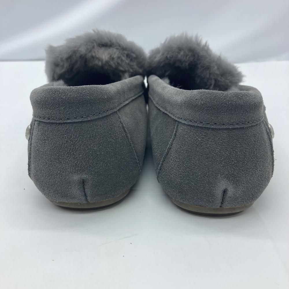 中古】EMU AUSTRALIA モカシンシューズ チャコールグレー サイズ