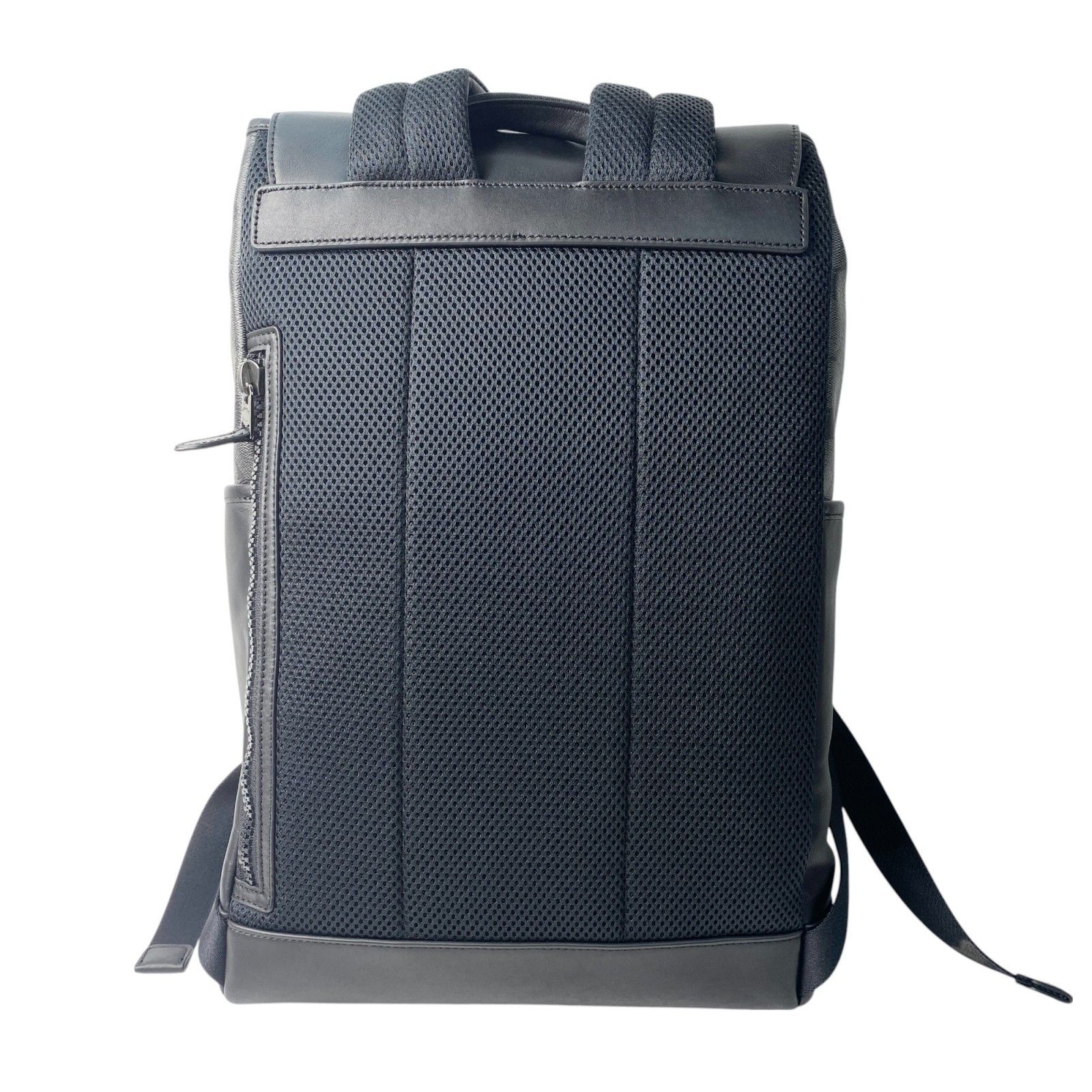 美品 コーチ coach メンズ バックパック ブラック レザー C2712 美品 コーチ coach メンズ バックパック ブラック レザー C2712