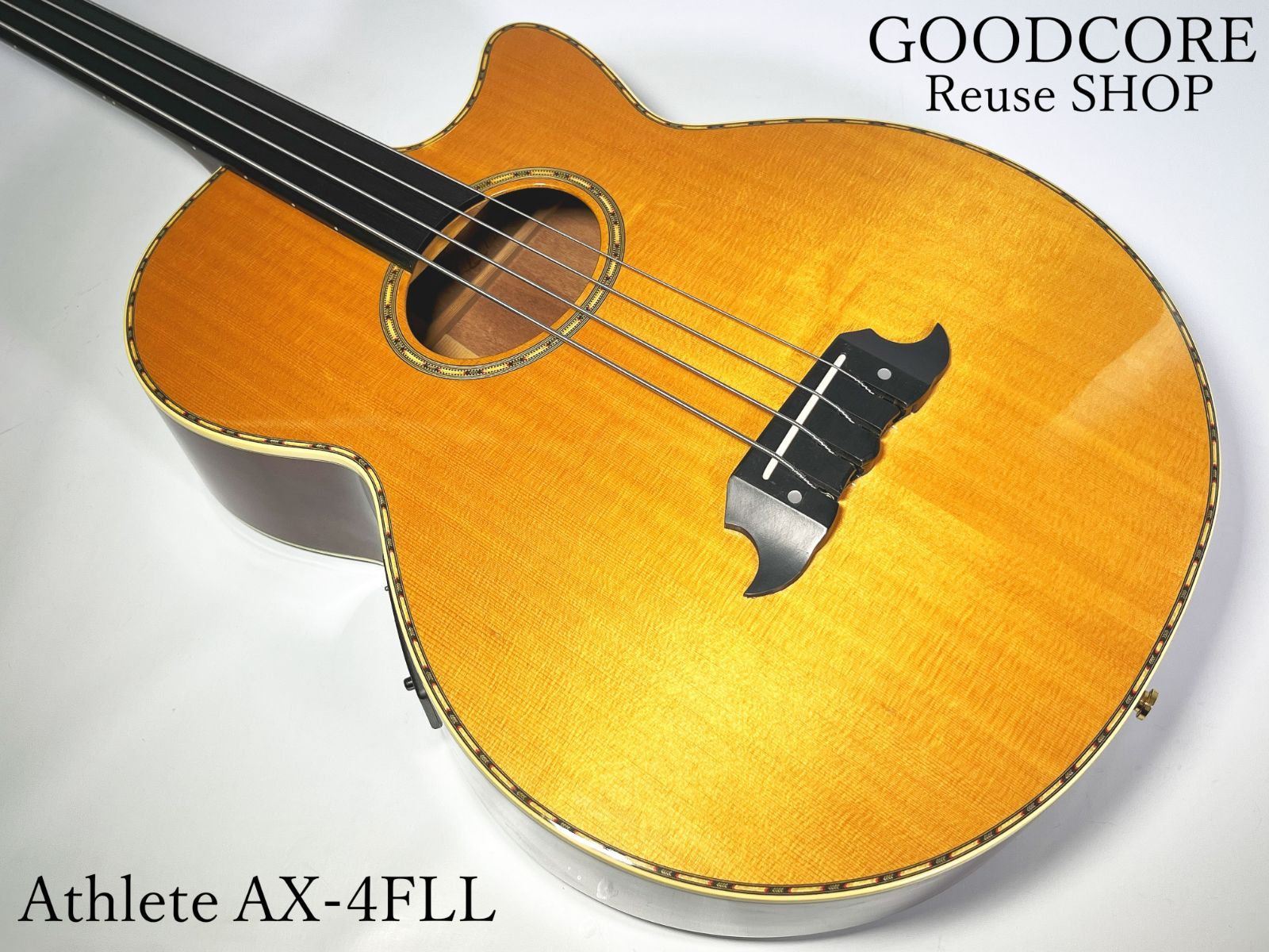 アスリート フレットレス アコースティック ベース