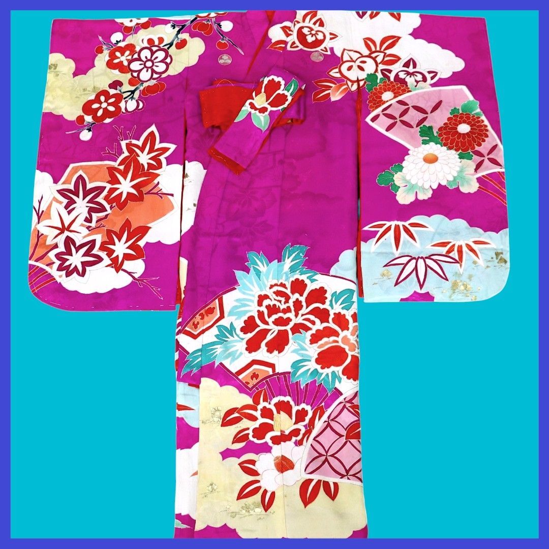 アンティーク子ども着物 一つ身