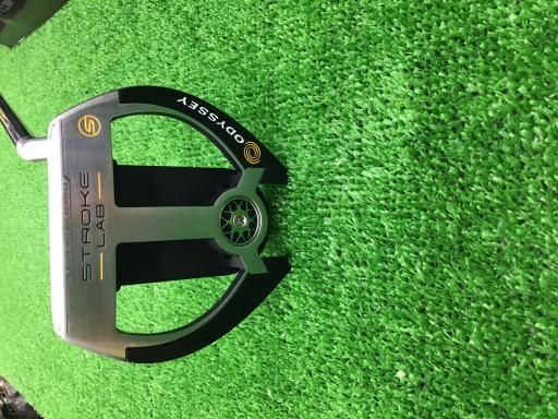 オデッセイ STROKE LAB 2-BALL FANG S 34インチ パター PT STROKE LAB フレックスその他 メンズ 男性用 右利き 右用 Cランク ゴルフクラブ