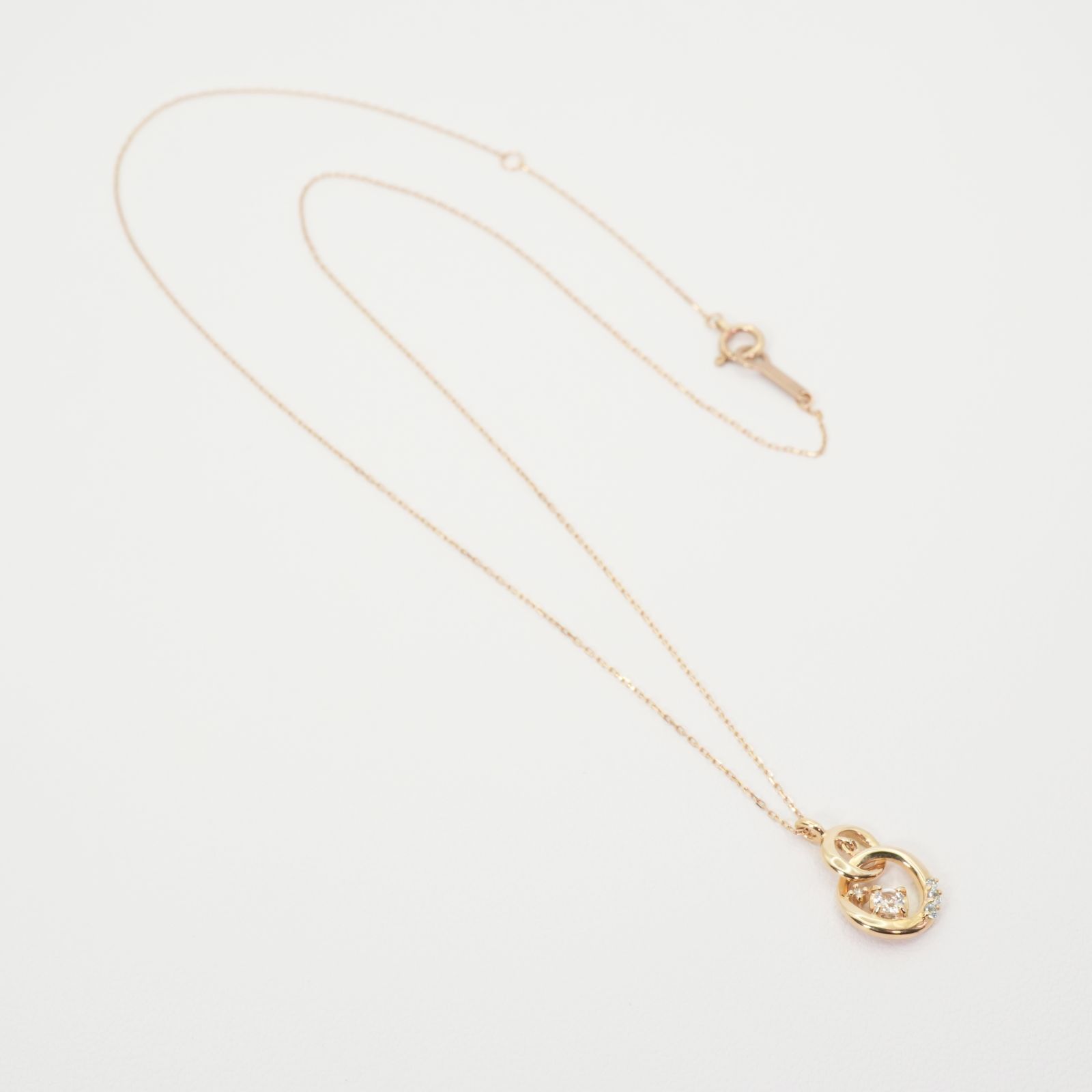 美品 4℃ ダイヤモンド×トパーズ K10 ネックレス 限定/24-4074 - メルカリ