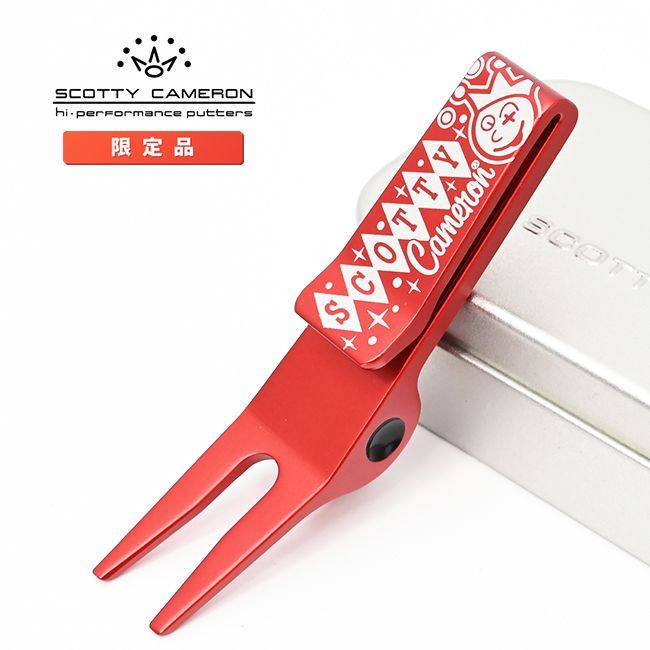 スコッティキャメロン クリップ ピボットツール ジャックポットジョニー ラスベガス レッド グリーンフォーク Scotty Cameron Las Vegas Jackpot Johnny