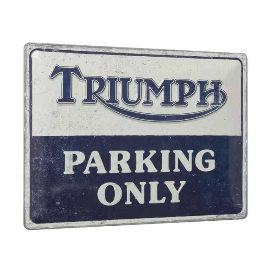 TRIUMPH トライアンフ PARKING SIGN