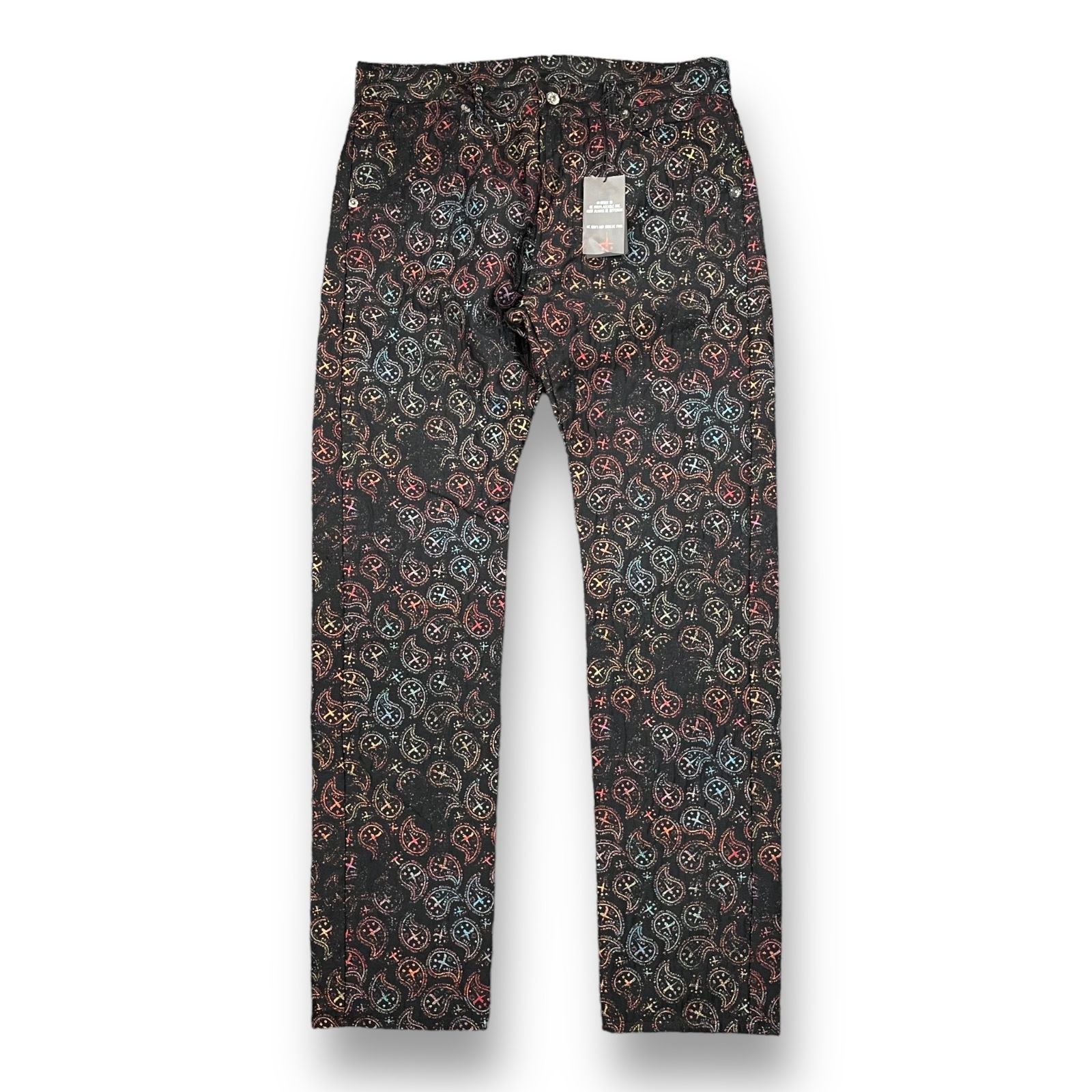 定価60500円 新品 CVTVLIST 22AW jacquard PANTS 220110040 ペイズリー