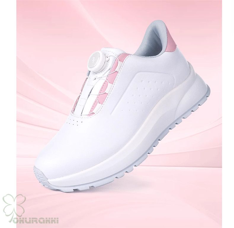 ゴルフ ゴルフシューズ 夏用 快適 通気 ダイヤル式 ソフトスパイク