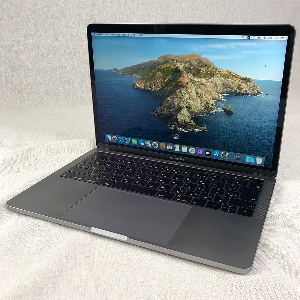 ジャンク品・本体のみApple MacBook Pro (13インチ， 2019， Thunderbolt 3ポート x 4)【i7・16GB・512GB】画面表示異常 他　A1989 EMC3358/LT-JUNK-241022（192445）