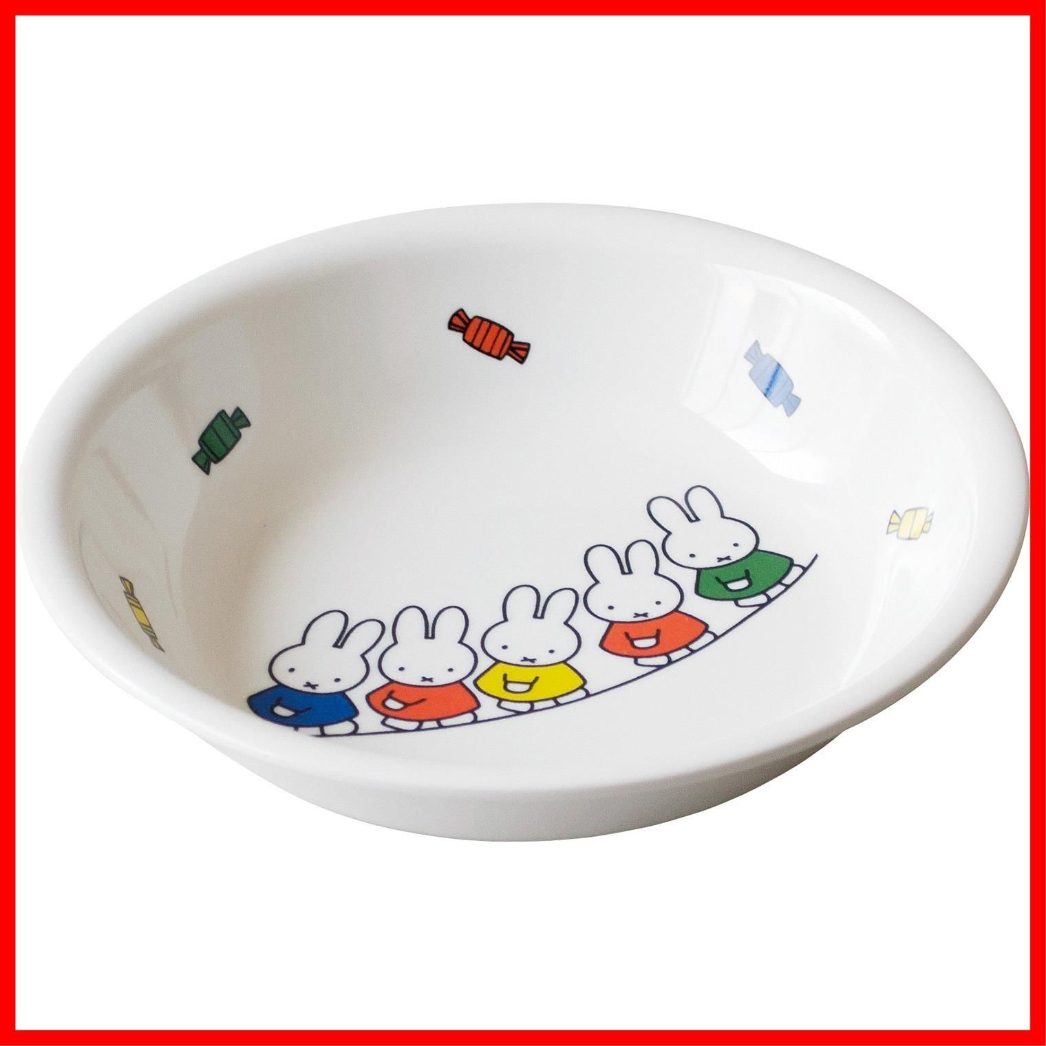 新着商品 ホワイト M-1305FT 深皿 ミッフィーとおともだち スペースジョイ MIFFY