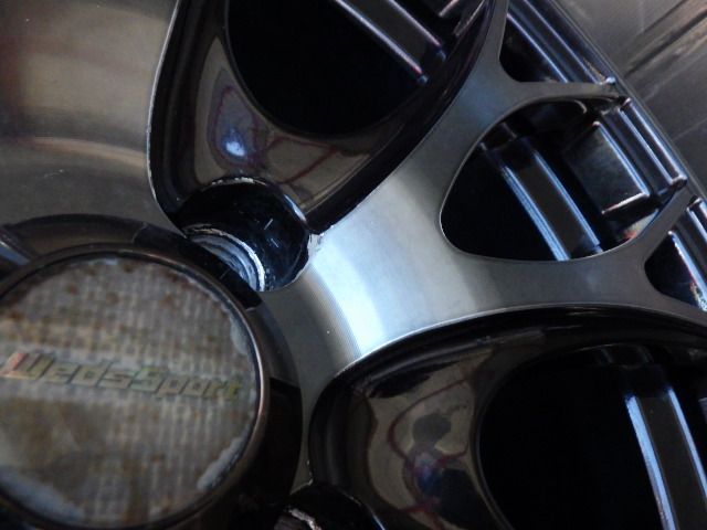 2930 B Weds SPORT SA-20R ホイール 17x7.0J 4穴 PCD100 43 4本 BRIGHTFACE_UK