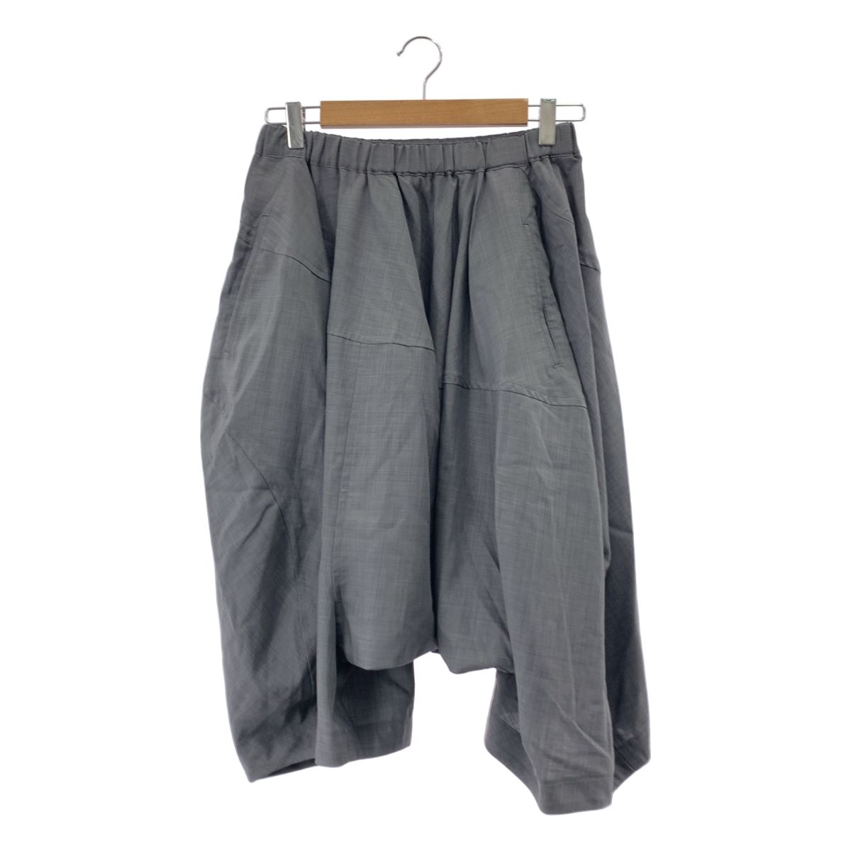 ★コムデギャルソンコムデギャルソン・サルエルパンツ ・グレー・S・サマーウール COMME des GARCONS / コムデギャルソン | 2017SS | ウール