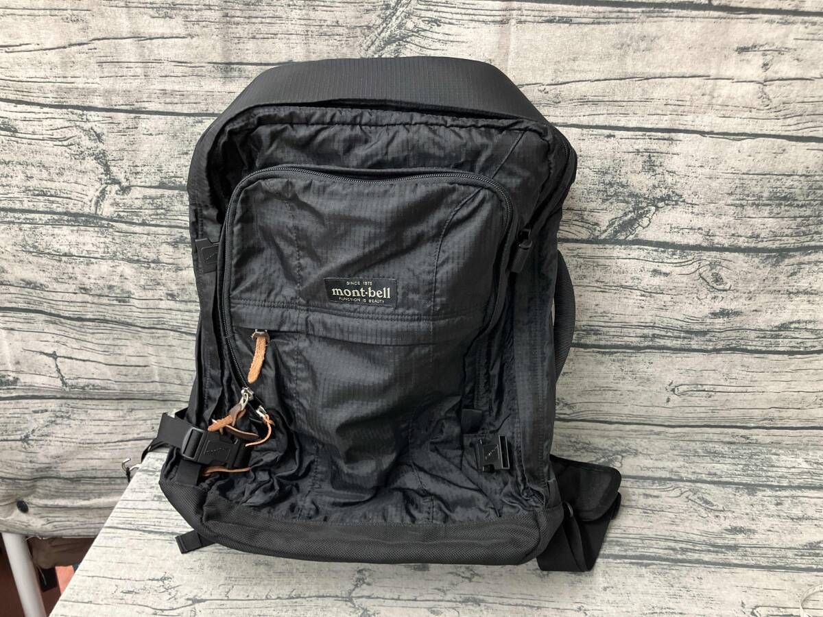 mont-bellモンベル ショルダーバッグ マルチウェイバッグ BLK