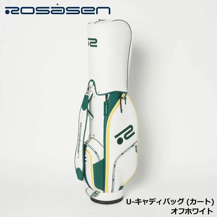 ロサーセン Rosasen 046-13301 カート キャディバッグ 2025 9型 3.3kg 005 オフホワイト
