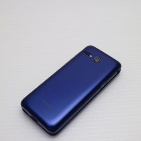 超美品 かんたんケータイ ライト KYF43 ロイヤルブルー 本体
