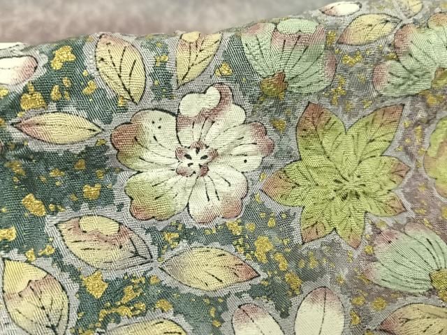 平和屋着物○訪問着 辻が花 絞り 暈し染め 金彩 正絹 逸品 AAAW4111np