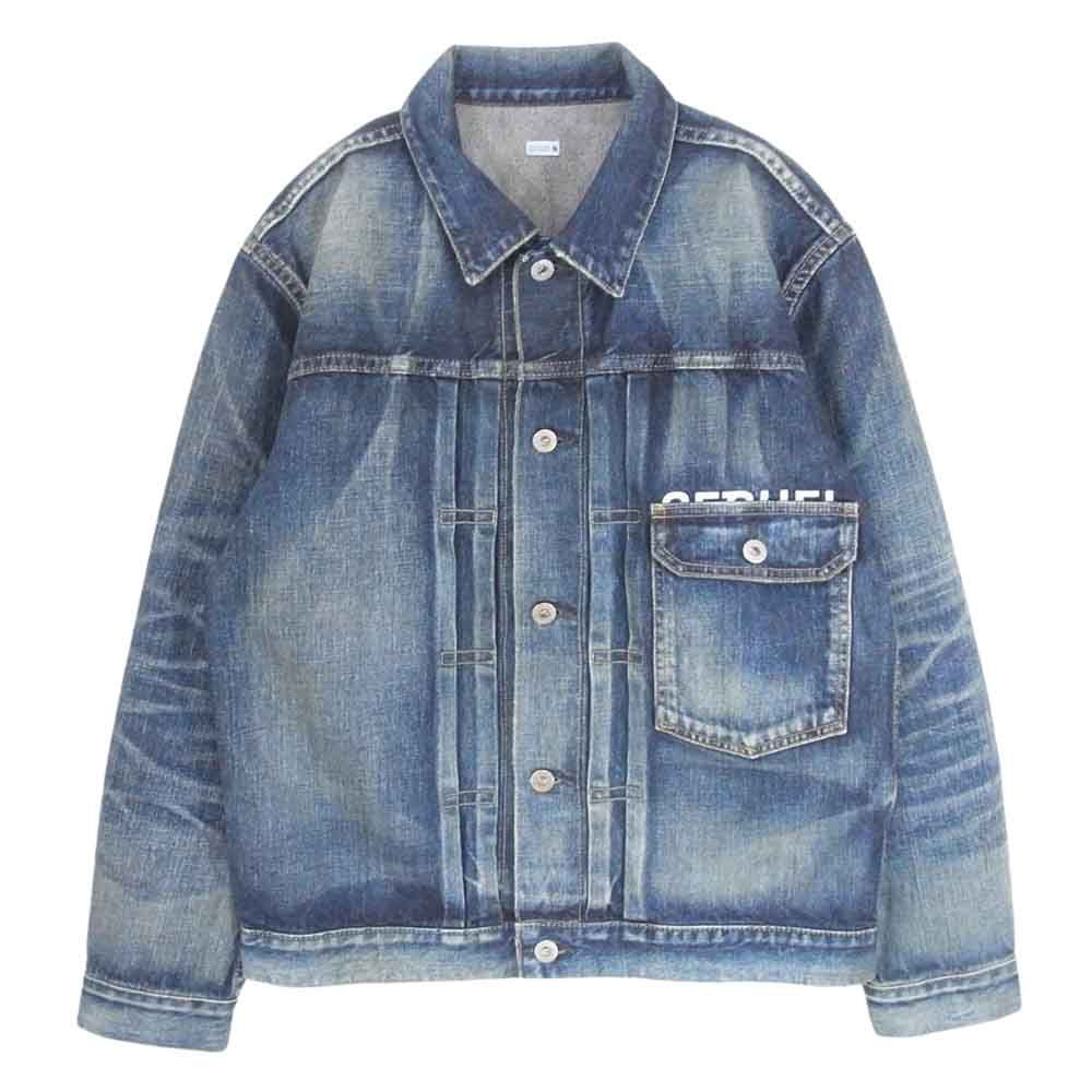 シークエル SEQUEL 22AW SQ-22AW-JK-09 1st DAMAGE DENIM JACKET 