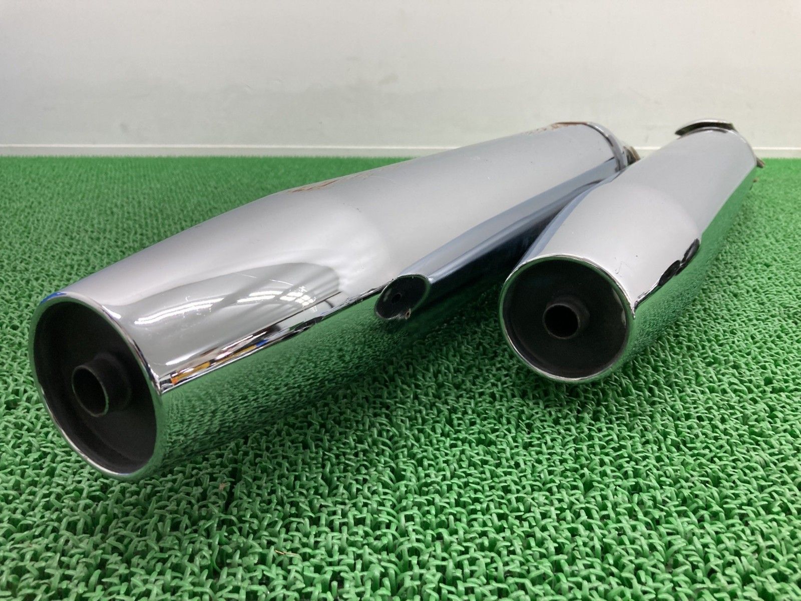 ドラッグスター1100クラシック サイレンサーマフラー 5KSP ヤマハ 純正 バイク 部品 VP13J 機能的問題無し 品薄 品 lT