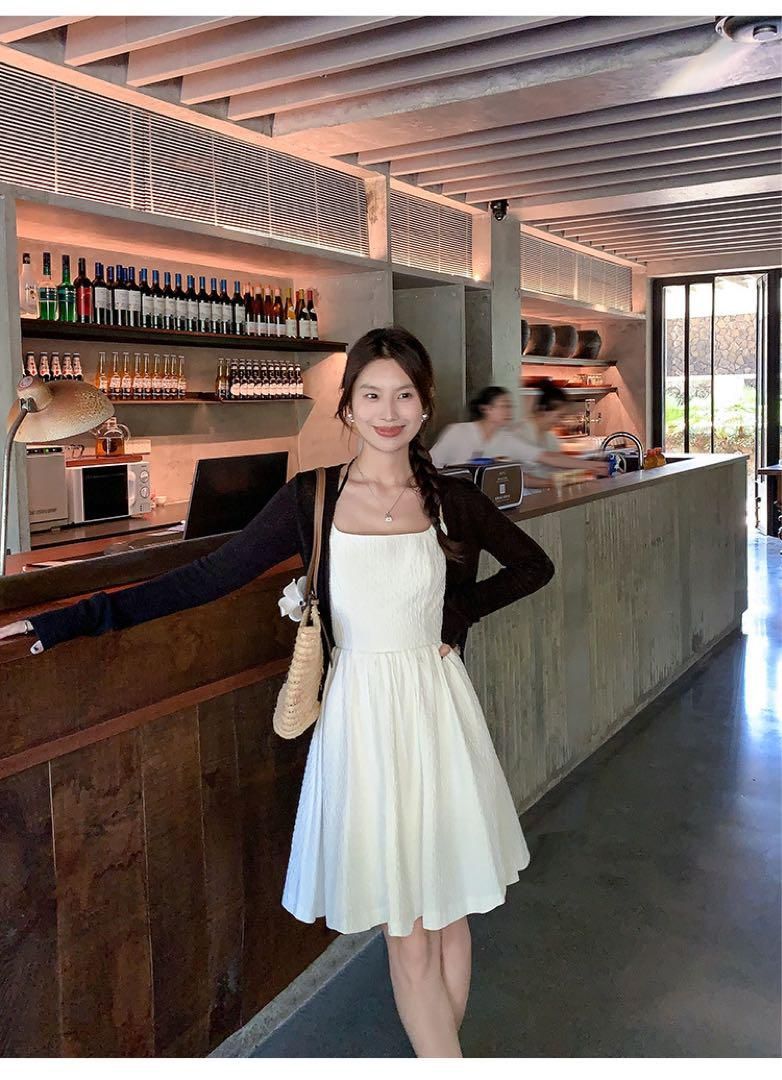 フレンチホルターネックミニワンピースAライン女子会デート用