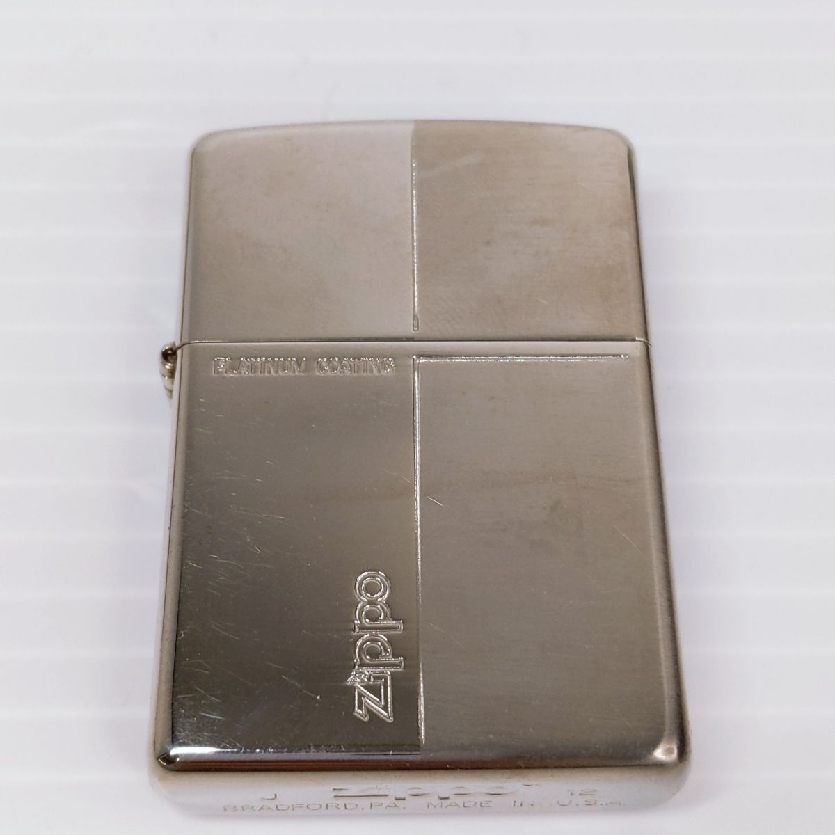 確認ページ 品】Zippo ジッポー PLATINUM COATING 〇YR-52921〇