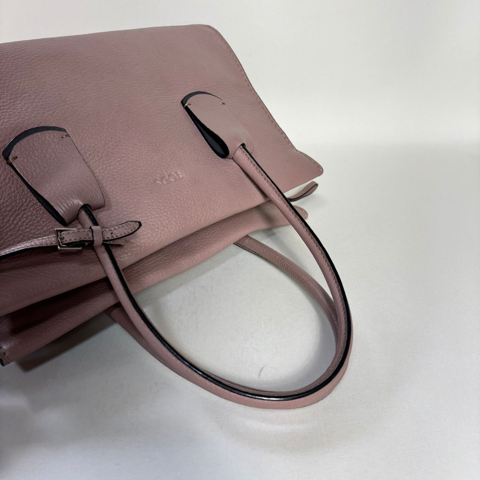2503-220｜美品｜トッズ ハンドバッグ レザー ピンク 2503-220｜美品｜トッズ ハンドバッグ レザー ピンク - メルカリ