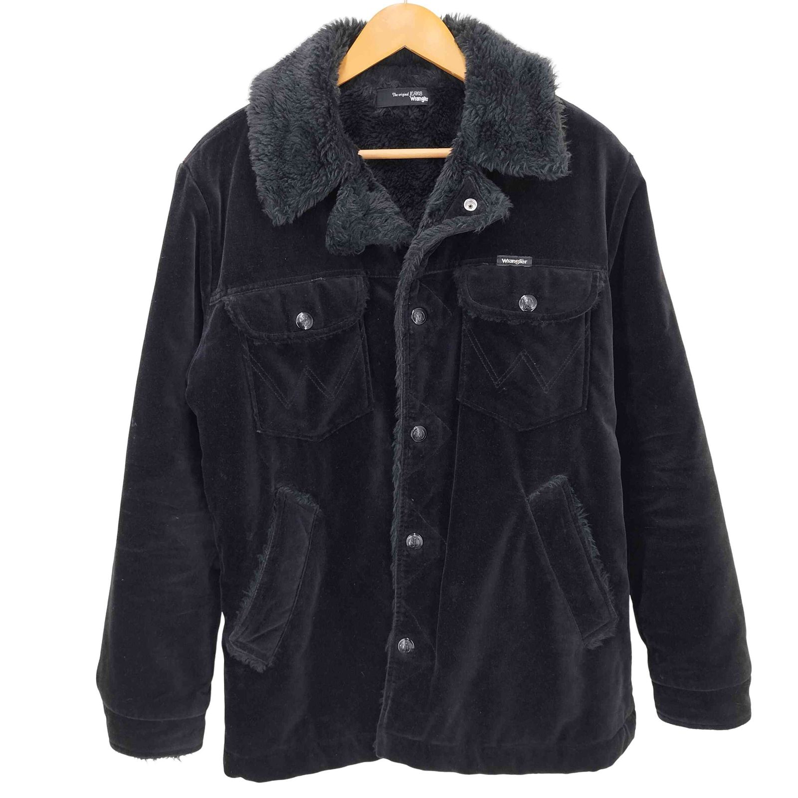 ラングラー ベロア ボアジャケット L 70s復刻モデルWrangler ベロア