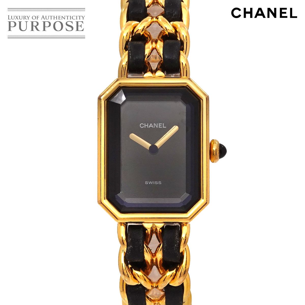 CHANEL プルミエール　M 黒金 アンティーク シャネル CHANEL｜プルミエール｜クォーツ・1990年代製