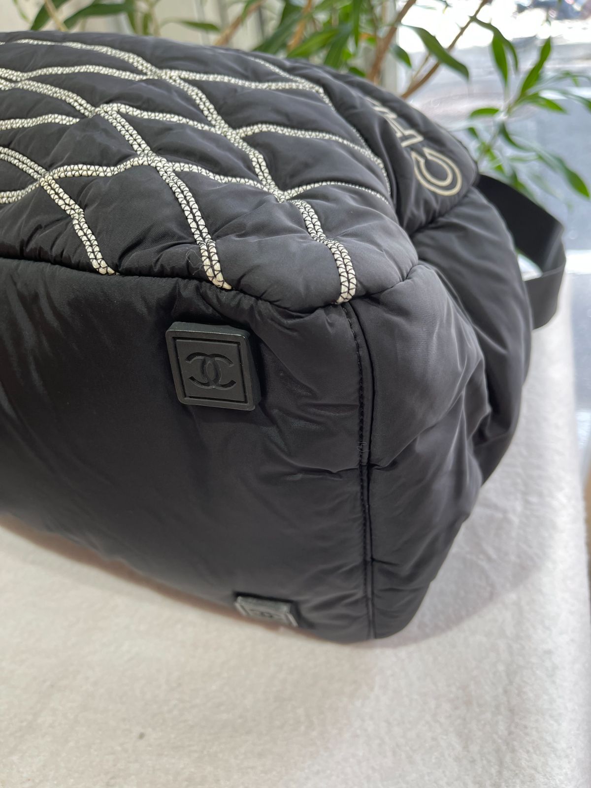 極美品】CHANEL シャネル ココマーク ロゴ 2WAY ボストンバッグ