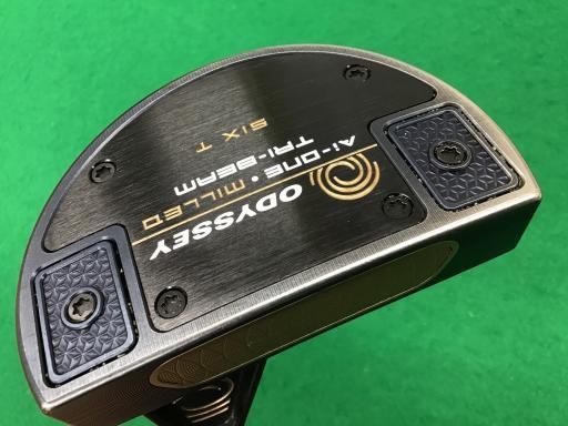 オデッセイ Ai-ONE MILLED TRI-BEAM SIX T カスタム パター PT 純正特注シャフト フレックスその他 メンズ 男性用 右利き 右用 Cランク ゴルフクラブ