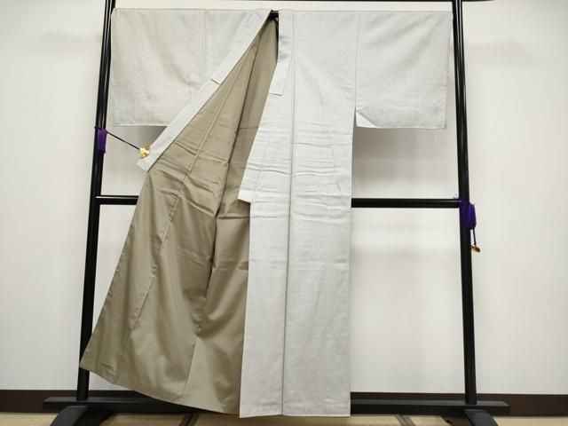 上 男性 紬 アンサンブル キングサイズ 亀甲柄 s 5