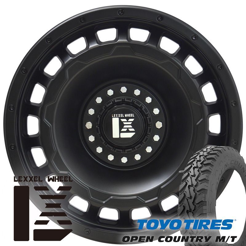 ハイラックス プラド FJ H3 タイヤホイールセット 1台分 17インチ SwaGGer TOYO OPENCOUNTYR RT  265/65RR17 265/70R17 285/70R17 HILUX ピックアップ SUV - メルカリ