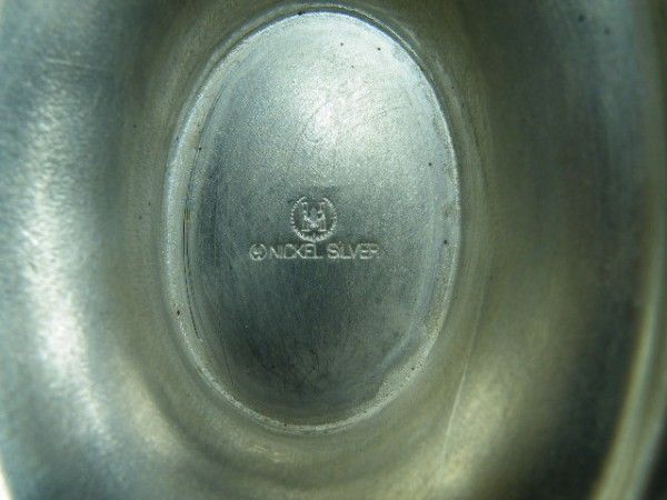 洋白銀（ニッケルシルバー）◇スープポット◇4台【中古品】□A-492