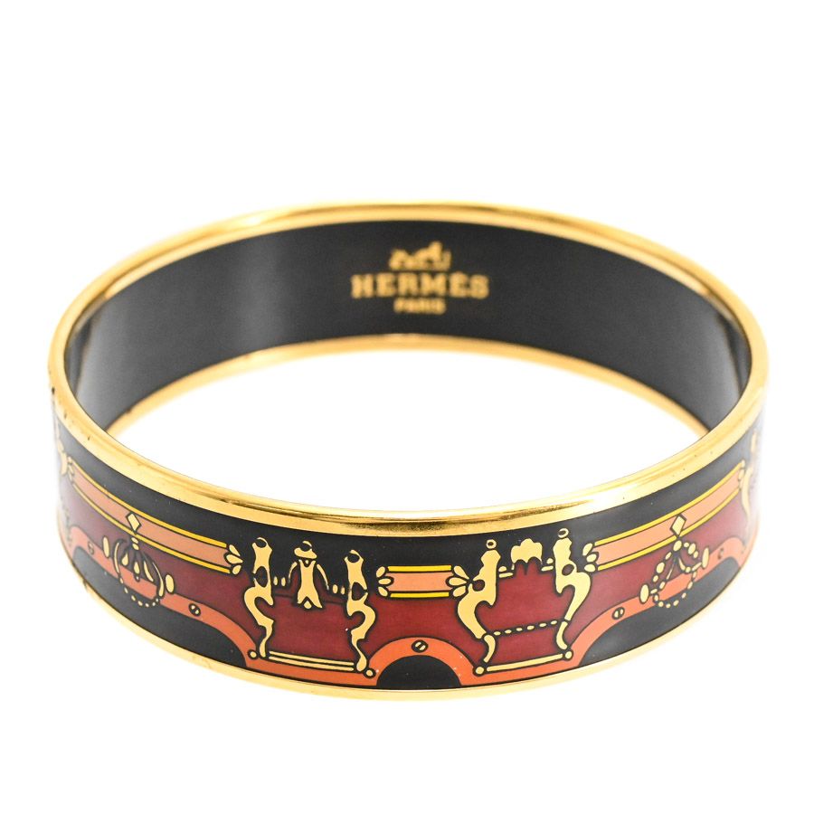 HERMES エルメス バングル エマイユGM
