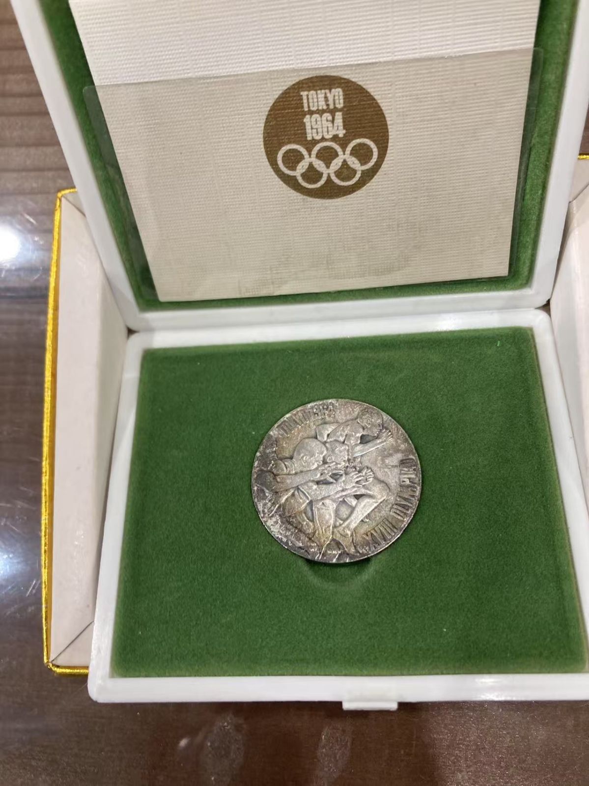 1964 東京オリンピック 銀メダル 楽天市場】【銀メダル】 東京オリンピック記念 銀メダル 単体