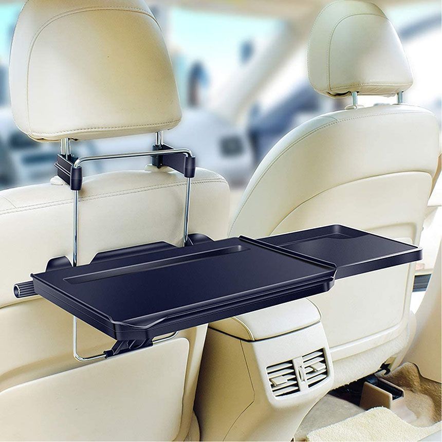 車用トレイ 角度調整