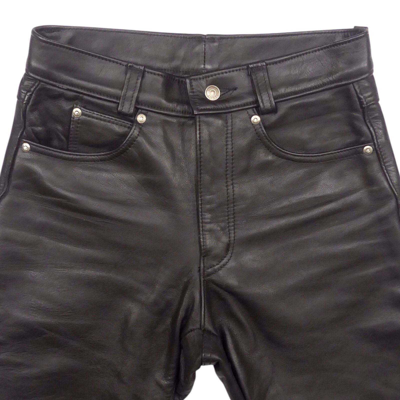 Schott ショット レザーパンツ ブラック 黒 W28 バイカー 本革USA 楽天市場】schott（ショット）レザーパンツ メンズ,アメリカ製