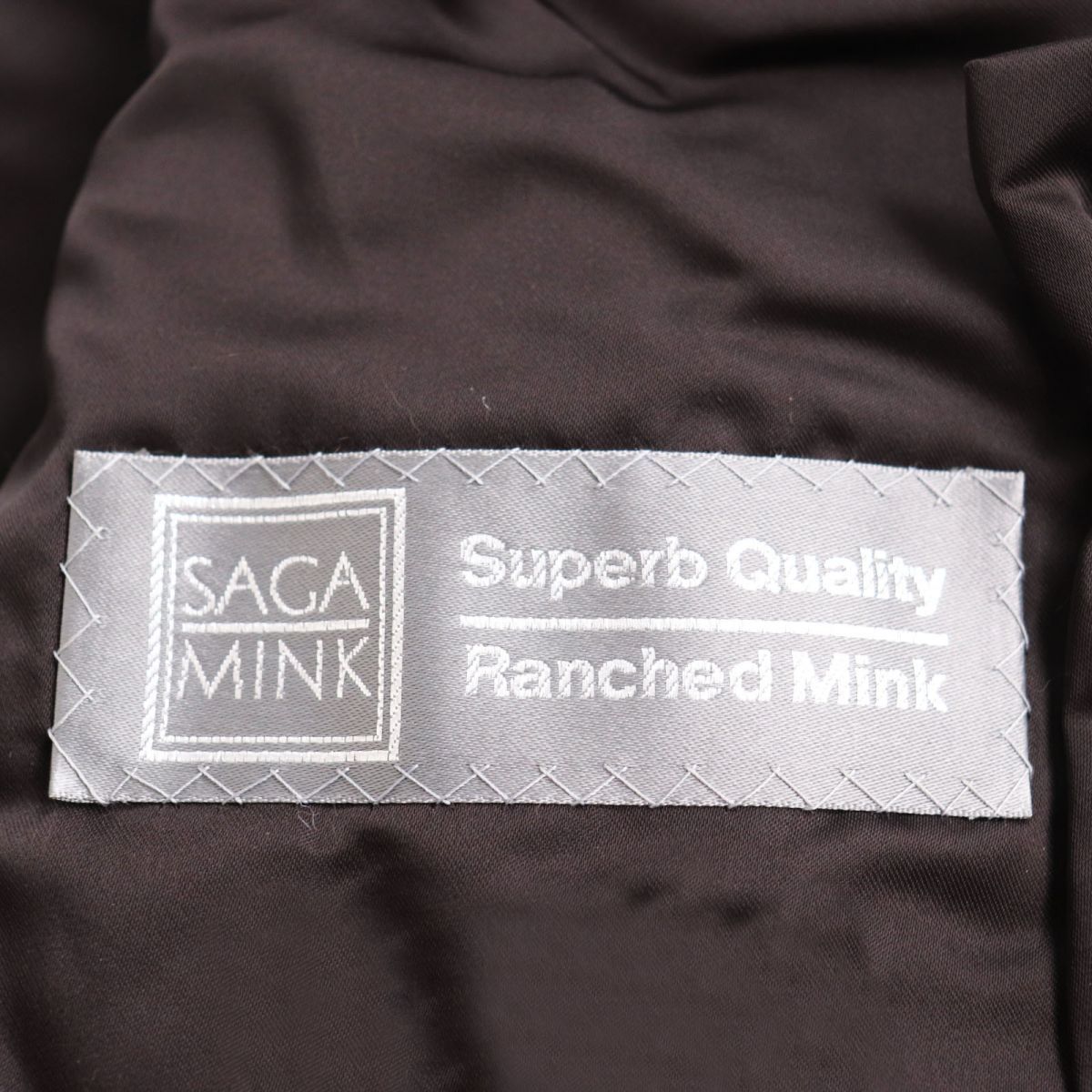 極美品○SAGA MINK サガミンク 本毛皮ショートコート ジャケット