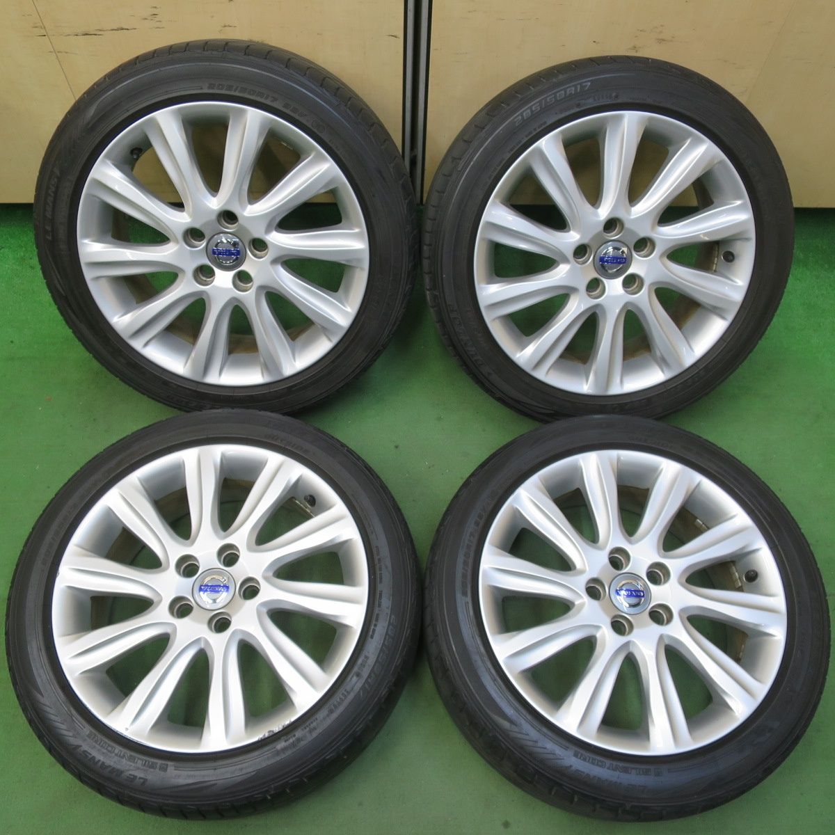 2022年製 LE MANS V205/50R17＋ボルボ純正ホイール 4本 2022年製 LE MANS V205/50R17＋ボルボ純正ホイール 4本