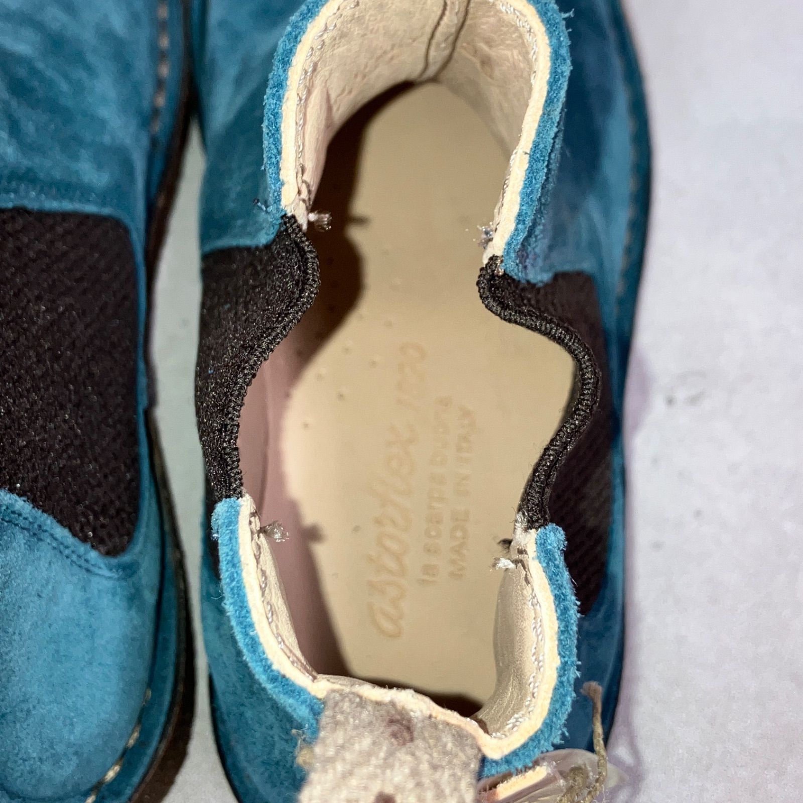 ブーツ スエード