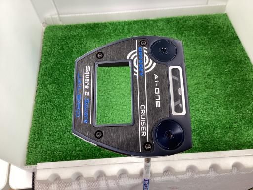 オデッセイ Ai-ONE SQUARE 2 SQUARE JAILBIRD CRUISER 38インチ パター PT STROKE LAB 140 スチール フレックスその他 メンズ 男性用 右利き 右用 Cランク ゴルフクラブ