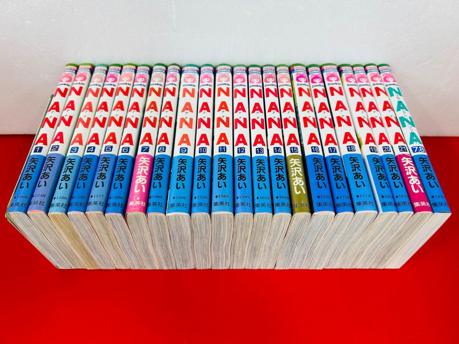 漫画コミック NANA-ナナ- 1-21巻+7.8巻 全巻完結セット 矢沢あい りぼんマスコットコミックス 集英社b