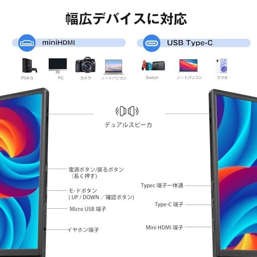 モバイルモニター 10.5インチ