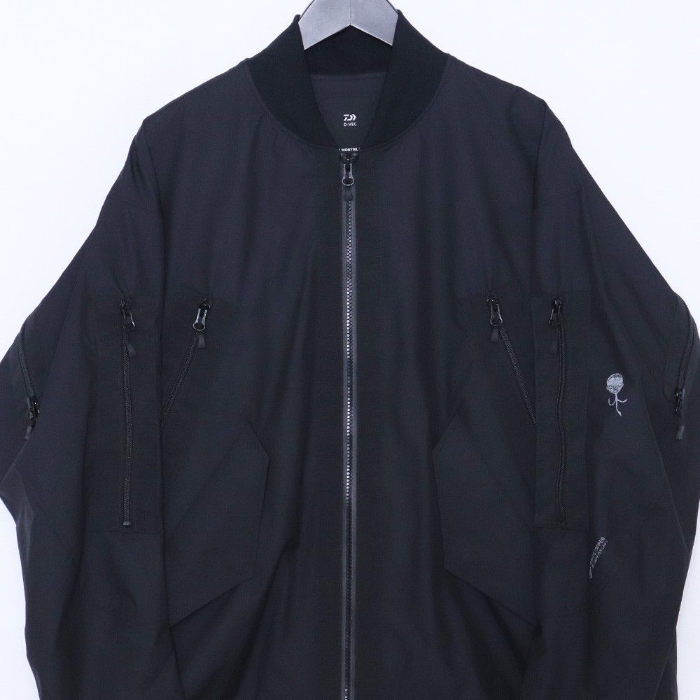 D-VEC × ALMOSTBLACK WINDSTOPPER MA-1 BLOUSON サイズ2 ブラック VF