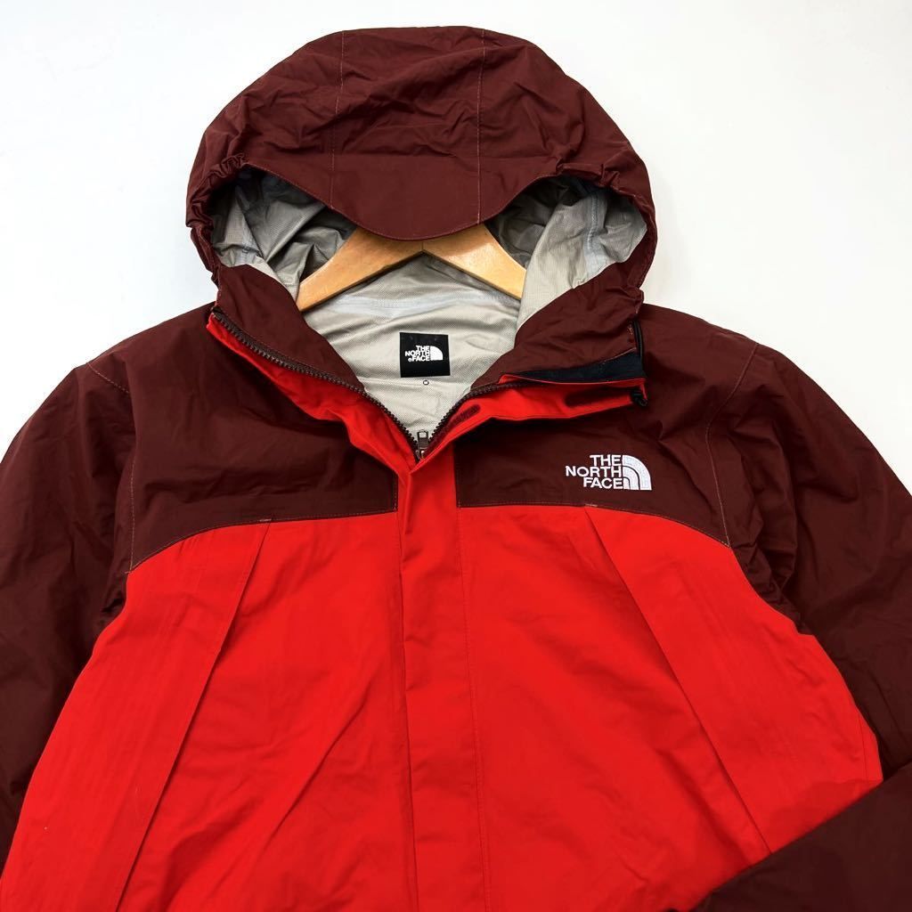 比較的美品 ☆ ノースフェイス THE NORTH FACE NP10180 ドットショット ジャケット マウンテンパーカー エンジ レッド M アウトドア■N172 比較的美品 ☆ ノースフェイス THE NORTH FACE NP10180 ドットショット