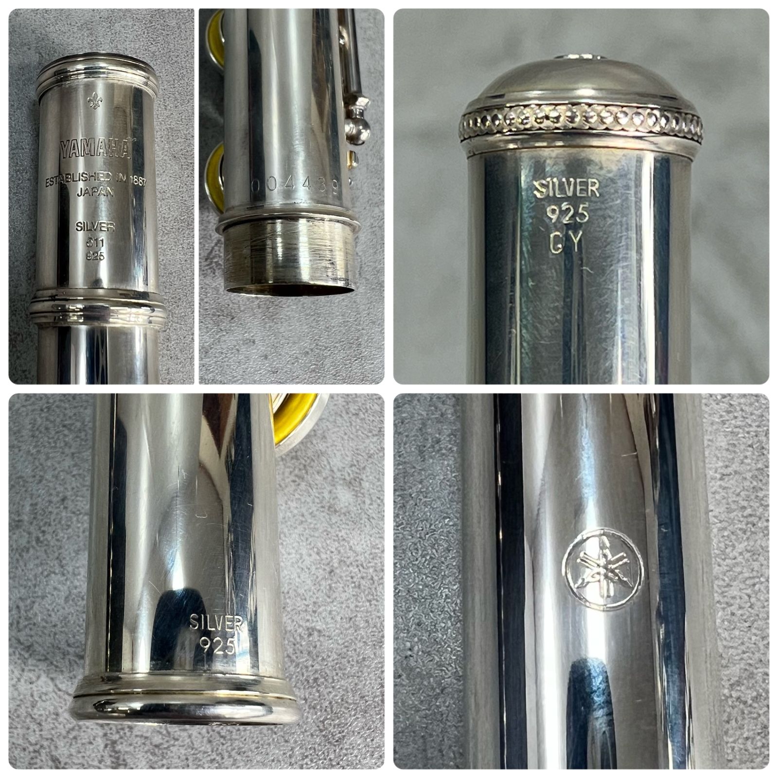 良品】YAMAHA フルート YFL-511 頭部管体銀製 Eメカ 調整済み YAMAHA
