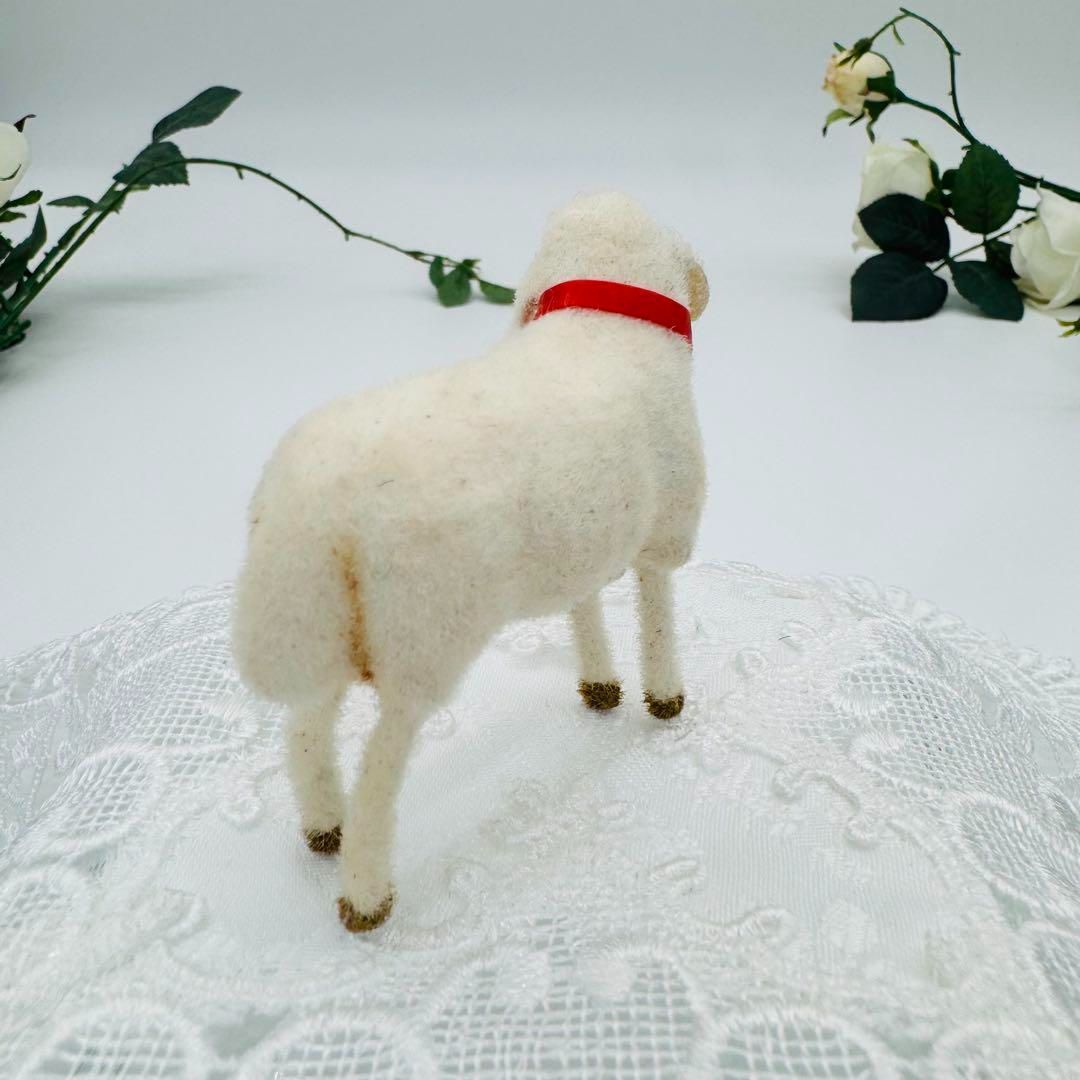 ヴィンテージ 西ドイツのKunstlerschutzワグナー社製　 羊 美術品・アンティーク・コレクション ヴィンテージ 西ドイツの