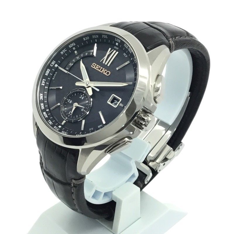 SEIKO セイコー ブライツ フライトエキスパート 8B63-0AL0 ソーラー メンズ腕時計 品| -B 質屋 かんてい局那覇店 n3100017927300166
