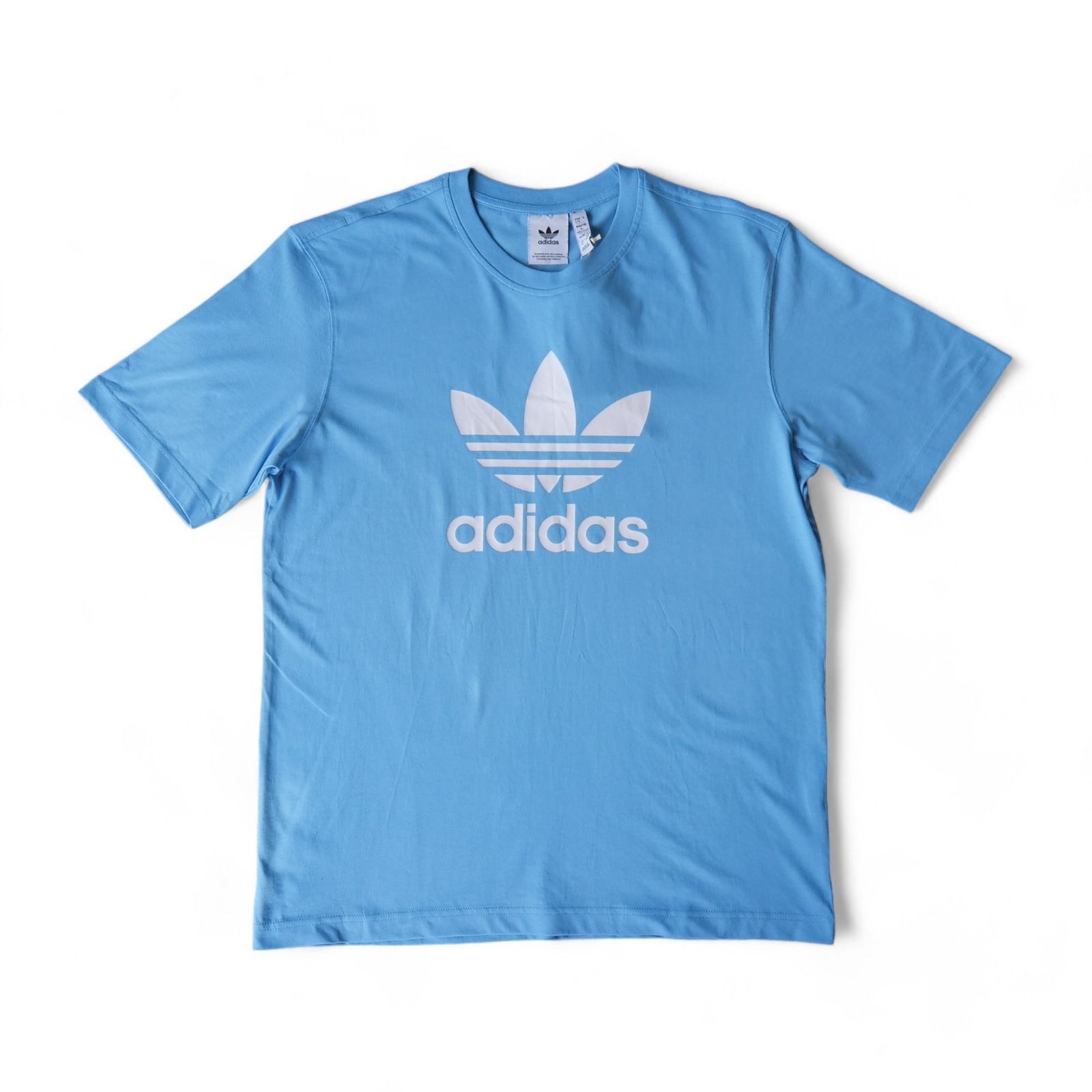 adidas アディダス トレフォイル Tシャツ ブルー オリジナルス サイズ2XL