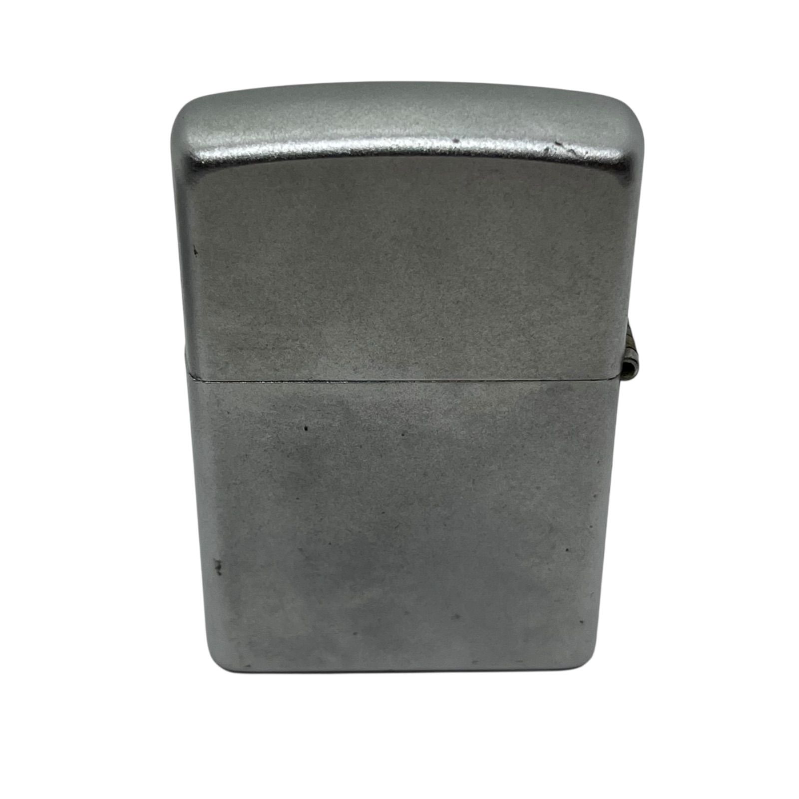 管54520 着火未 ︎ZIPPO ジッポー オイルライター 無地 シンプル シルバー 銀 品 喫煙具 ヴィンテージ